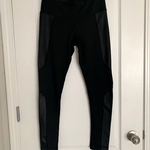 90 Degrees black stretch workout pants